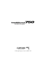 Предварительный просмотр 1 страницы Clifford intelliGuard 750 Installation Manual