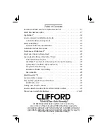 Предварительный просмотр 3 страницы Clifford intelliguard 900-IQ Owner'S Manual