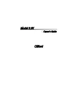 Clifford Matrix 2.2X Owner'S Manual preview