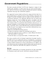 Preview for 4 page of Clifford Responder LE 3.3X Owner'S Manual