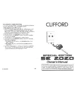 Предварительный просмотр 14 страницы Clifford SE 2020 Special Edition Owner'S Manual