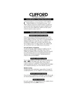 Preview for 1 page of Clifford SmartWindows 4 Owner'S Manual