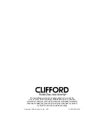 Preview for 15 page of Clifford SuperNova Owner'S Manual