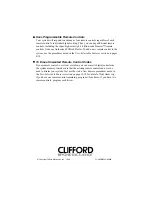 Preview for 12 page of Clifford XL2000 Owner'S Manual