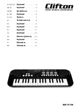 Clifton SLM-37 Manual preview