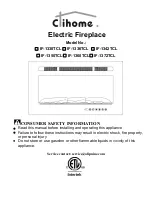 Clihome IF-1330TCL Manual preview