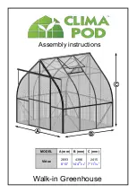 CLIMA POD Virtue Assembly Instructions Manual preview