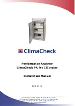 ClimaCheck PA Pro III online Installation Manual preview