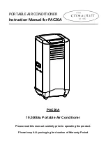 Предварительный просмотр 1 страницы climachill PAC20A Instruction Manual