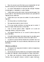 Preview for 9 page of Climadiff CD110B1 Instructions For Use Manual