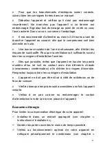 Preview for 12 page of Climadiff CD110B1 Instructions For Use Manual