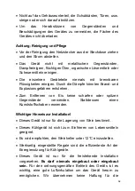 Preview for 58 page of Climadiff CD110B1 Instructions For Use Manual