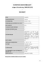 Preview for 113 page of Climadiff CLS110MT Use Instructions