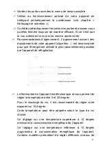 Preview for 13 page of Climadiff CLS40NN Use Instruction