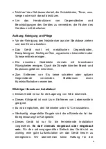 Preview for 54 page of Climadiff CLS40NN Use Instruction