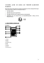 Предварительный просмотр 42 страницы Climadiff DOPIOVINO/1 Use Instructions