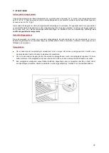 Preview for 47 page of Climadiff Vin Sur Vin CVS33X Instructions Manual