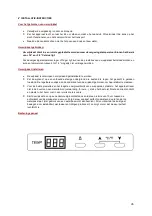 Preview for 46 page of Climadiff Vin Sur Vin VSV33 Instructions Manual