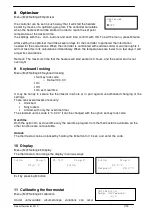 Предварительный просмотр 7 страницы ClimAir Multi Therm-C Operating Instructions Manual