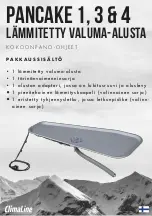 Предварительный просмотр 21 страницы ClimaLine PANCAKE 1 Assembly Instruction Manual