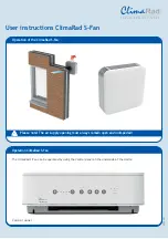 Preview for 1 page of ClimaRad S-Fan User Instructions