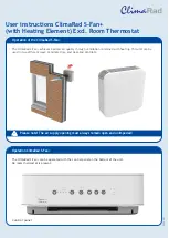 ClimaRad S-Fan User Instructions preview