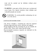 Preview for 5 page of CLIMASTAR CURVE WIFI User Manual