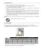 Preview for 3 page of CLIMASTAR STEEL 800 W User Manual