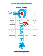 Предварительный просмотр 14 страницы Climate+ EVAPORATIVE CM-6000A Manual