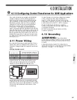 Предварительный просмотр 27 страницы ClimateMaster ACL2120CAZ Installation Instructions Manual