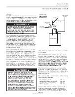 Предварительный просмотр 7 страницы ClimateMaster AHWG Series Installation, Operation & Maintenance Instructions Manual