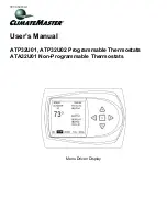 ClimateMaster ATP32U01 User Manual предпросмотр