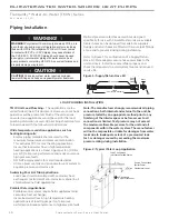 Предварительный просмотр 10 страницы ClimateMaster EarthPure Tranquility TMW Series Installation Operation & Maintenance