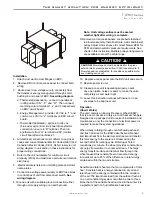 Предварительный просмотр 3 страницы ClimateMaster TB SERIES Installation Instructions Manual