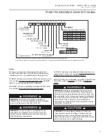 Предварительный просмотр 3 страницы ClimateMaster Tranquility 20 Installation, Operation & Maintenance Instructions Manual