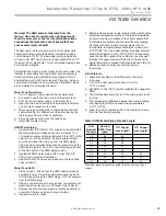 Preview for 25 page of ClimateMaster Tranquility 27 Installation, Operation & Maintenance Instructions Manual