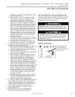 Preview for 37 page of ClimateMaster Tranquility 27 Installation, Operation & Maintenance Instructions Manual