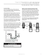 Предварительный просмотр 9 страницы ClimateMaster tranquility 30 Installation, Operation & Maintanance Manual