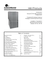 ClimateMaster Tranquility 97B0072N01 Installation, Operation & Maintenance Instructions Manual предпросмотр