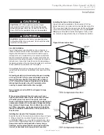 Preview for 11 page of ClimateMaster Tranquility TAC026BM17S Installation, Operation & Maintenance Instructions Manual