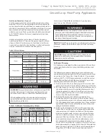 Preview for 21 page of ClimateMaster Trilogy Q-Mode (QE) Series Manual