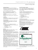 Preview for 33 page of ClimateMaster Trilogy VE 0930 Installation, Operation & Maintenance Instructions Manual