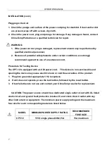 Preview for 7 page of ClimaTemp Portables CPT-12 Operation Manual