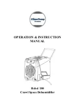 ClimaTemp Portables Rebel 180 Operation & Instruction Manual preview