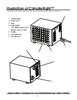 Предварительный просмотр 2 страницы ClimateRight CR-2550 Assembly And Instruction Manual