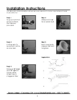 Предварительный просмотр 4 страницы ClimateRight CR-2550 Assembly And Instruction Manual