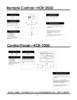 Предварительный просмотр 7 страницы ClimateRight CR-2550 Assembly And Instruction Manual