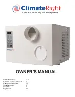 ClimateRight CR-5000-AC Owner'S Manual preview