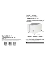 Предварительный просмотр 1 страницы ClimateRight CR2500ACH Owner'S Manual