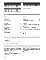 Preview for 2 page of CLIMAVENETA a-CHD U-2T 606+2209 Operating And Installation Manual